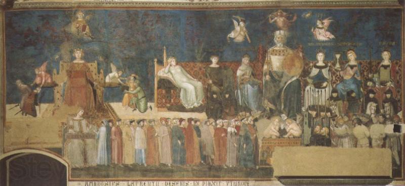 Ambrogio Lorenzetti Allegory of Good and Bad Government